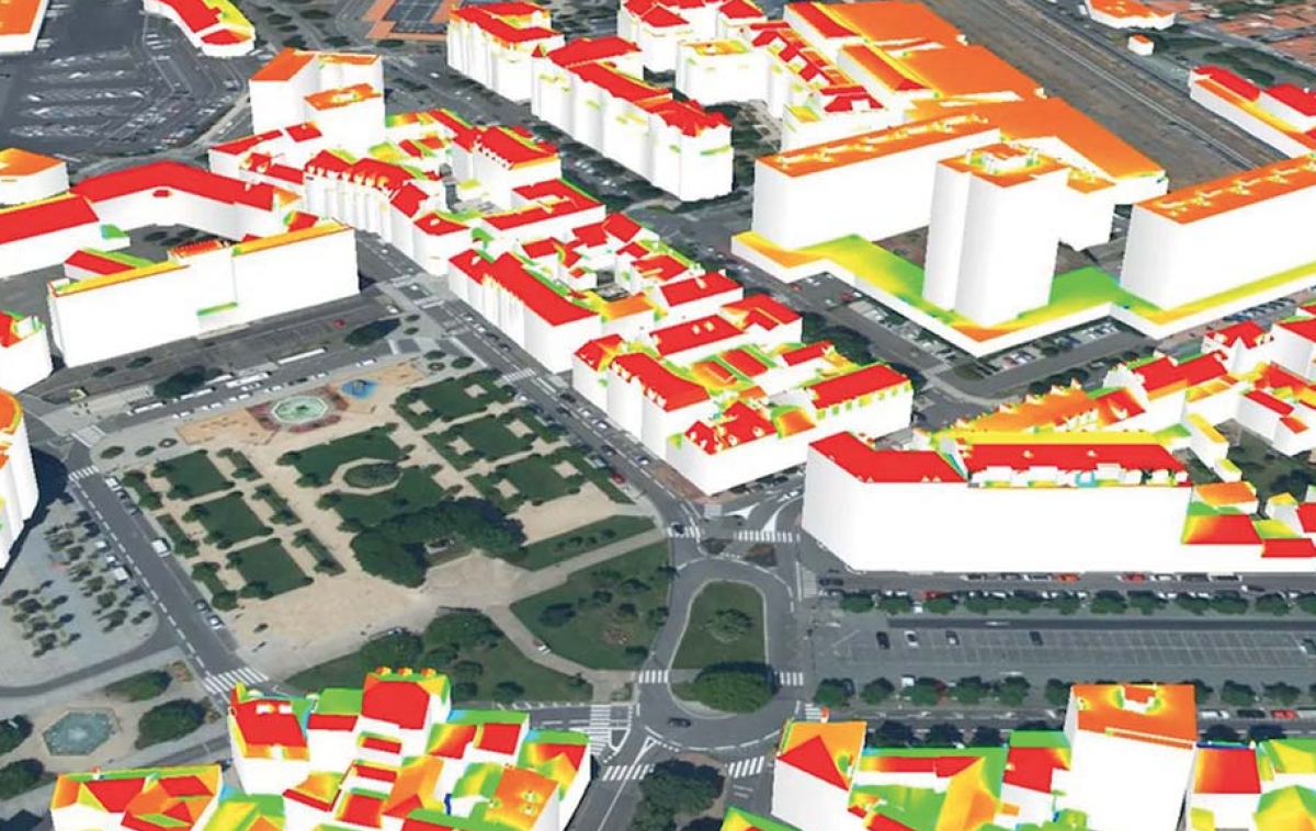 Jumeau numérique de la Vendée dont le premier cas d'usage est un cadastre solaire.