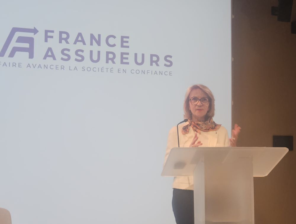 Florence Lustman présidente de France Assureurs conférence de presse annuelle 25 mars 2026 Florence Lustman présidente de France Assureurs conférence de presse annuelle 25 mars 2026
