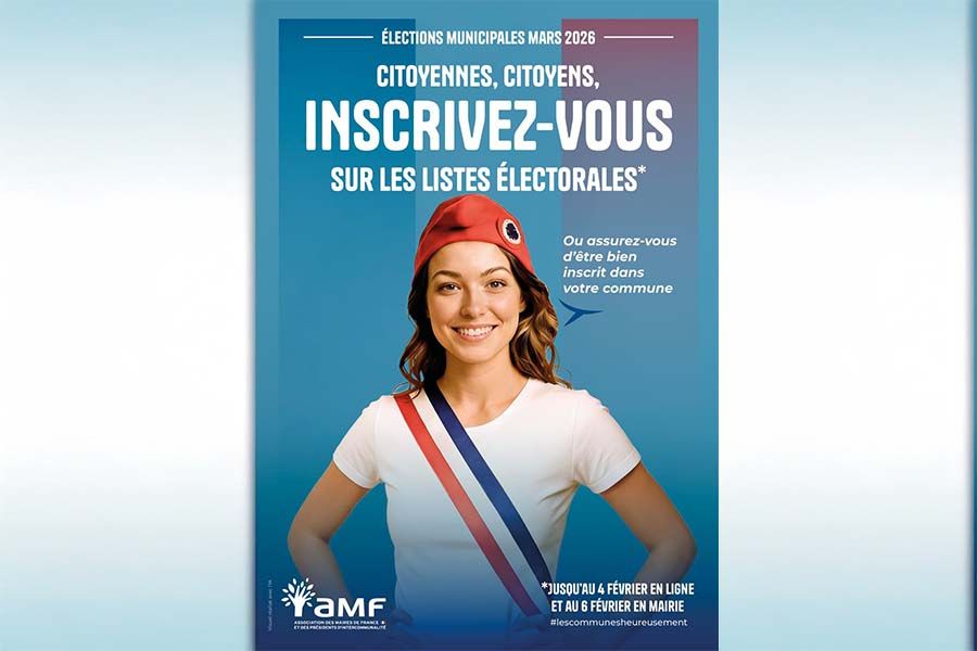 L'AMF a lancé, le 15 janvier, une campagne de communication pour inciter les Français à s'inscrire sur les listes électorales, à aller voter et à participer aux opérations de vote. 
