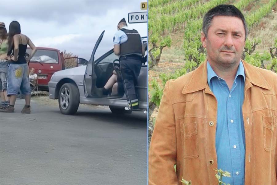 Christophe Téna, maire de Fontjoncouse (139 habitants, Aude) : " Le site squatté est desservi par deux routes où les gendarmes filtrent, verbalisent. "   