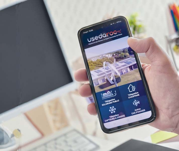 L'application Usedaroc permet à 550 communes axonaises de piloter à distance 65 000 points lumineux via 3 500 armoires connectées.