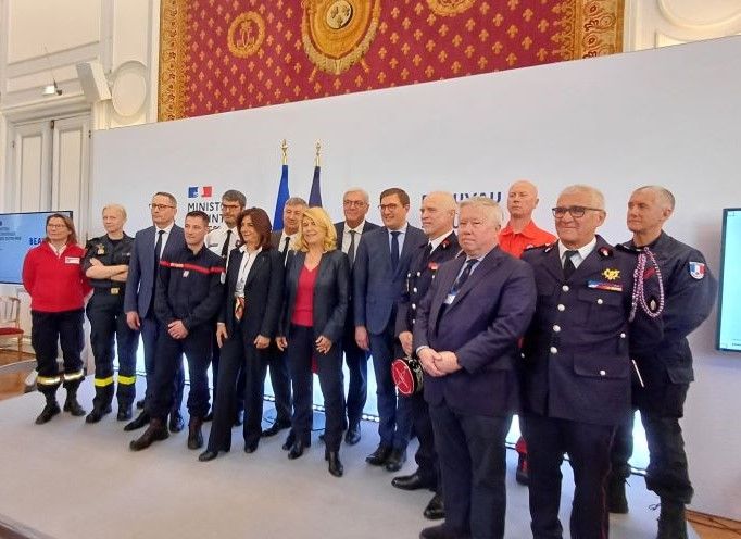 Lancement du Beauvau de la sécurité civile, ministère de l'Intérieur, 23 avril 2024