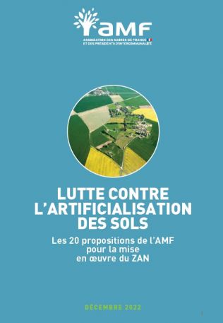 Lutte contre l’artificialisation des sols Propositions de l’AMF pour la mise en œuvre du ZAN