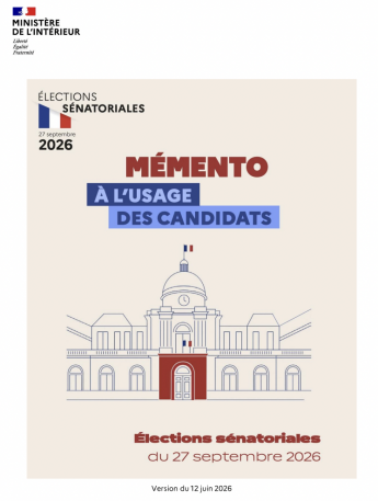 Élections sénatoriales : mémento à l'usage des candidats